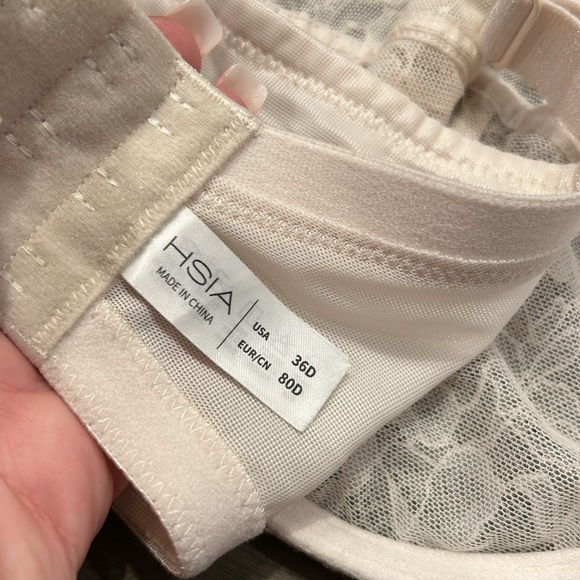 HSIA Enchante Full Support Lace Underwire Bra - Picture 10 of 10